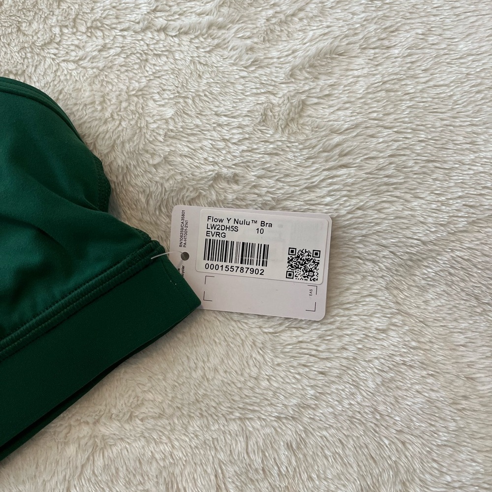 BRAND NEW Lululemon Flow Y Bra Nulu - Picture 7 of 8